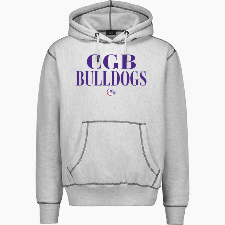 BEMENT MIDDLE SCHOOL BULLDOGS <span class="pdp-name-mascot">BEMENT BULLDOGS</span> MV Sport Men's Pro-Weave Contrast Stitch Hoodie