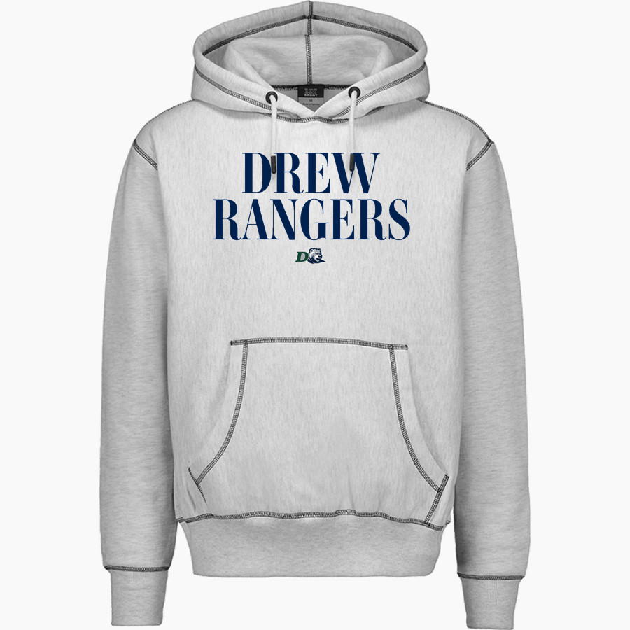 Drew Rangers <span class="pdp-name-mascot">Drew University Rangers</span> MV Sport Men's Pro-Weave Contrast Stitch Hoodie