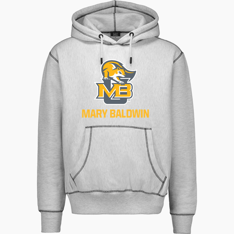 Mary Baldwin Fighting Squirrels <span class="pdp-name-mascot">Mary Baldwin Fighting Squirrels</span> MV Sport Men's Pro-Weave Contrast Stitch Hoodie