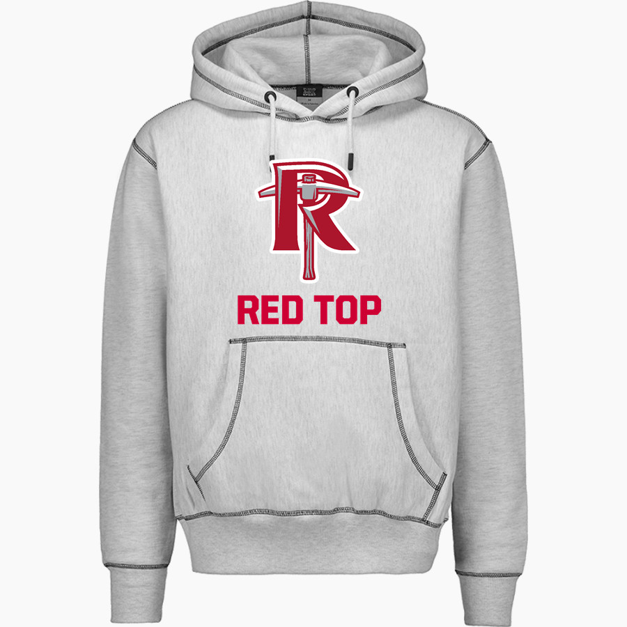 Red Top Miners MV Sport Men's Pro-Weave Contrast Stitch Hoodie