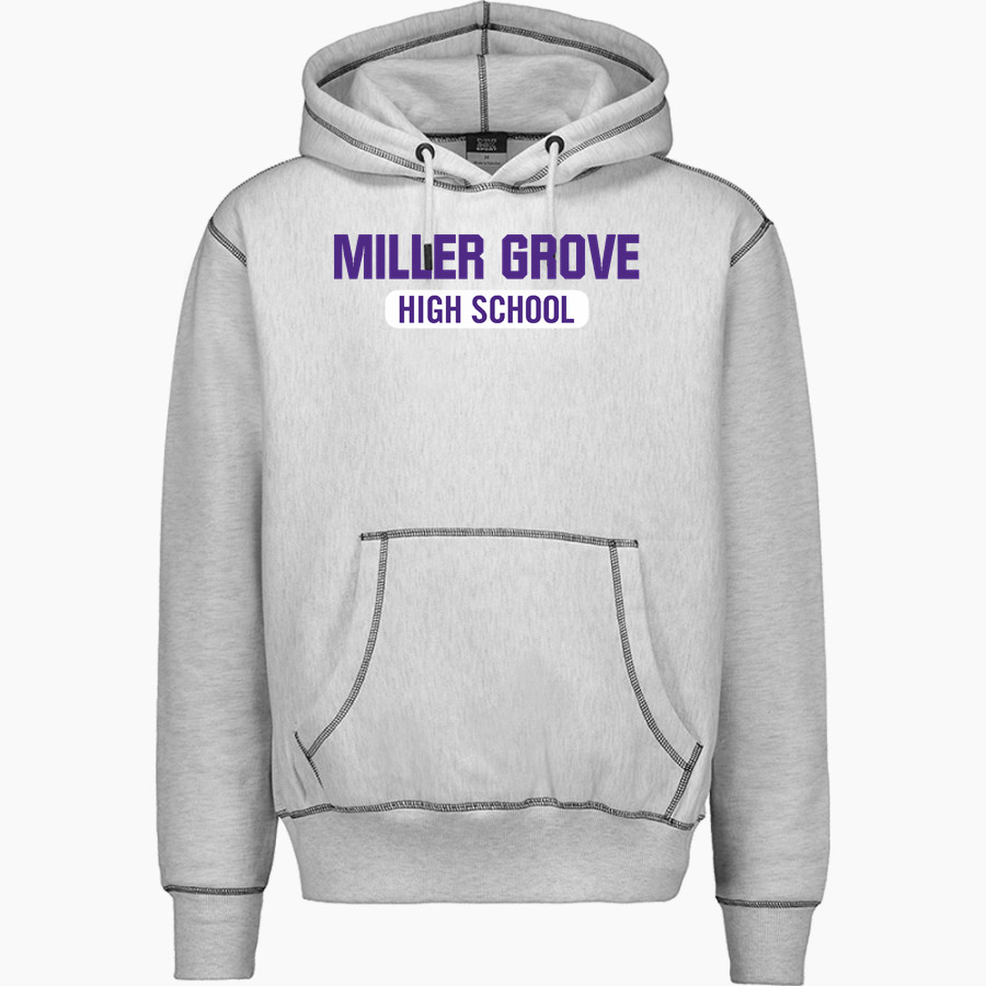 MILLER GROVE HIGH SCHOOL WOLVERINES <span class="pdp-name-mascot">MILLER GROVE WOLVERINES</span> MV Sport Men's Pro-Weave Contrast Stitch Hoodie