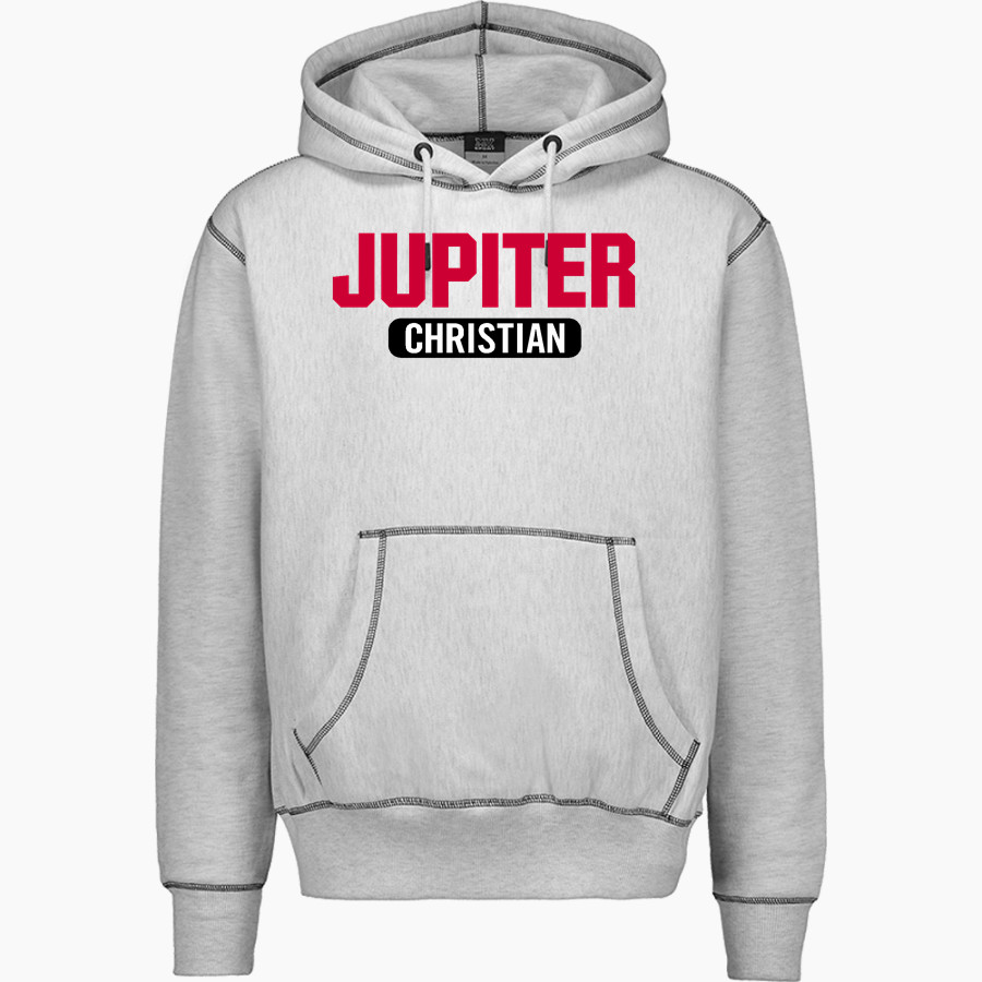 Jupiter Christian Eagles <span class="pdp-name-mascot">Jupiter Eagles</span> MV Sport Men's Pro-Weave Contrast Stitch Hoodie