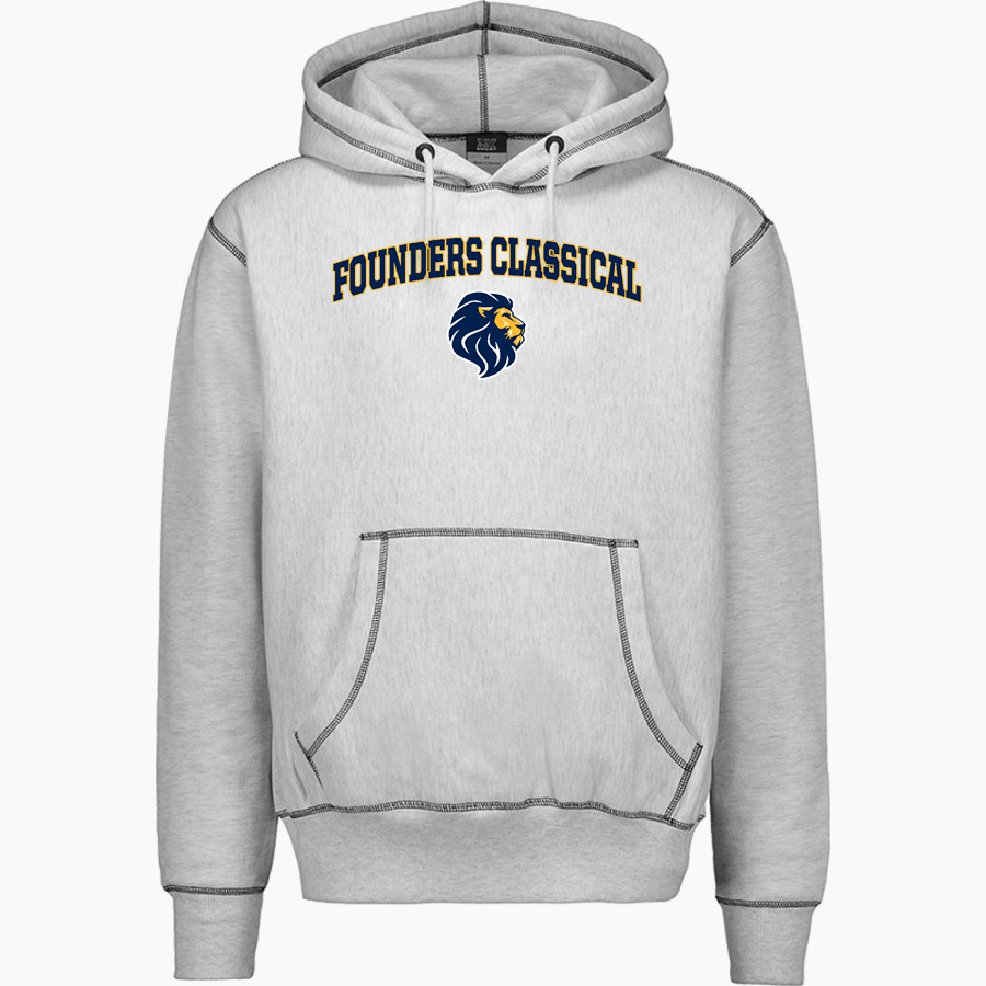 Founders Classical Lions <span class="pdp-name-mascot">Founders Classical Lions</span> MV Sport Men's Pro-Weave Contrast Stitch Hoodie