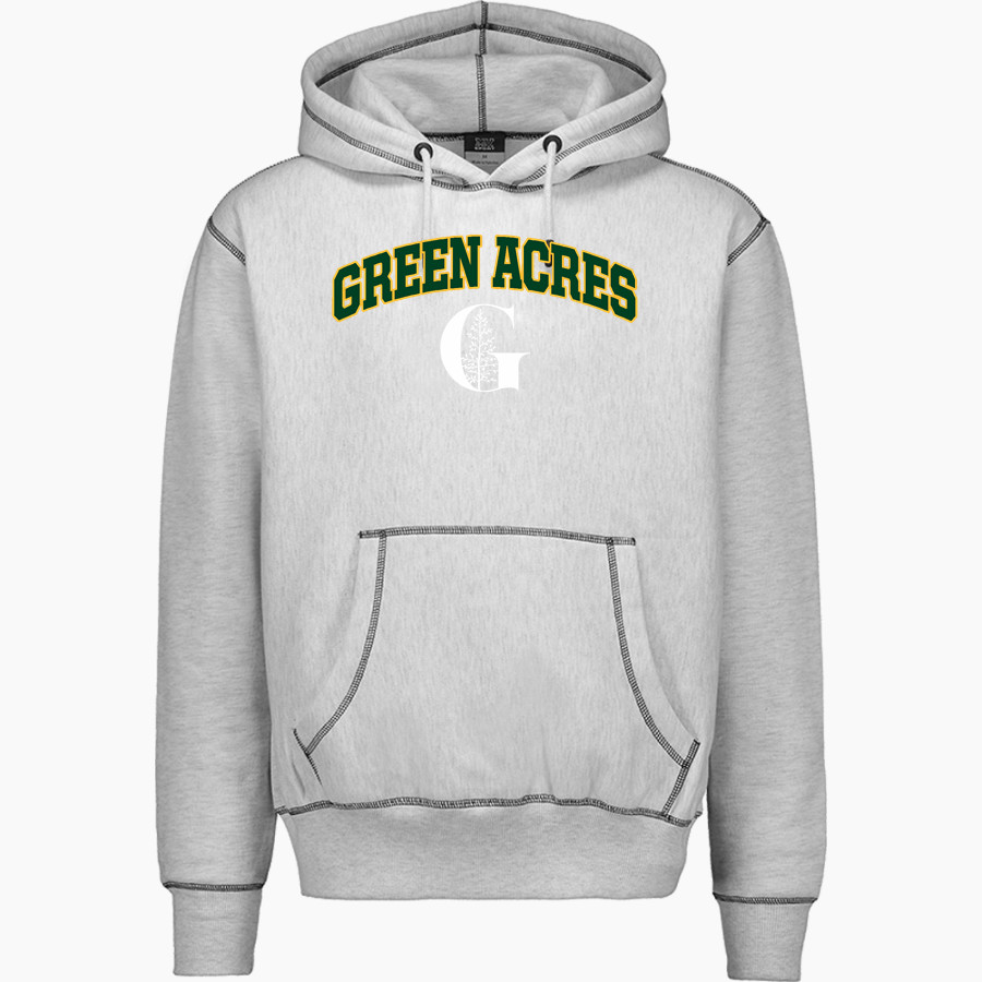 Green Acres Grizzlies <span class="pdp-name-mascot">Green Acres School Grizzlies</span> MV Sport Men's Pro-Weave Contrast Stitch Hoodie