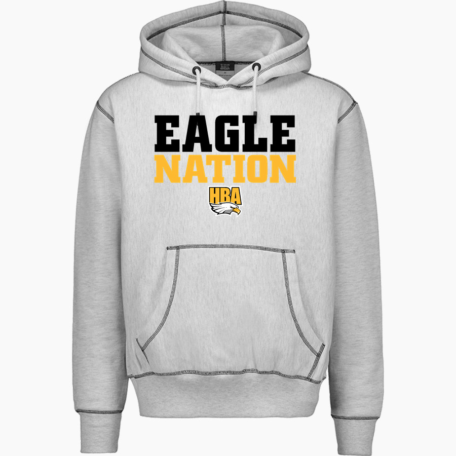 Hawaii Baptist Eagles <span class="pdp-name-mascot">HBA Eagles</span> MV Sport Men's Pro-Weave Contrast Stitch Hoodie