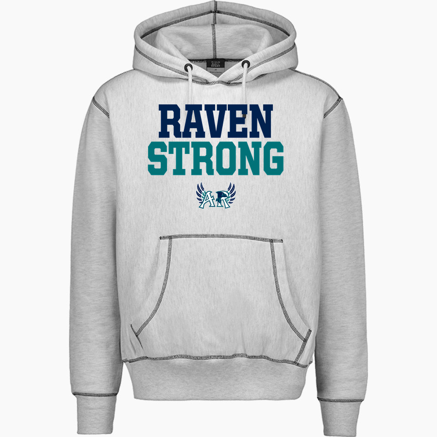 AUBURN RIVERSIDE HIGH SCHOOL RAVENS MV Sport Men's Pro-Weave Contrast Stitch Hoodie