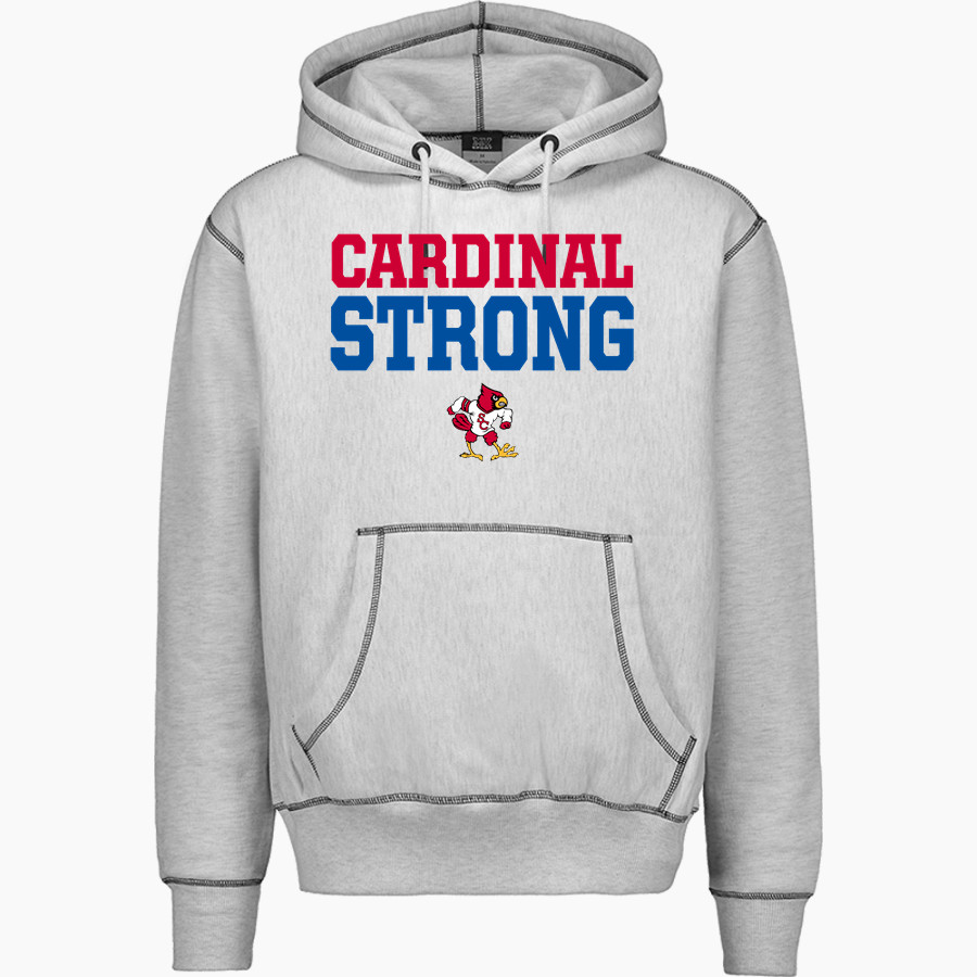 Scott County Cardinals <span class="pdp-name-mascot">Scott County Cardinals</span> MV Sport Men's Pro-Weave Contrast Stitch Hoodie