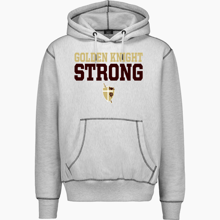 St. FRANCIS HIGH SCHOOL GOLDEN KNIGHTS <span class="pdp-name-mascot">SAINT FRANCIS GOLDEN KNIGHTS</span> MV Sport Men's Pro-Weave Contrast Stitch Hoodie
