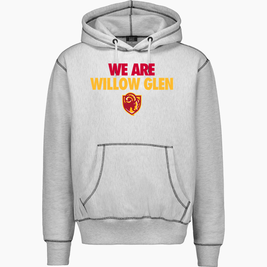 Willow Glen Rams <span class="pdp-name-mascot">Willow Glen Rams</span> MV Sport Men's Pro-Weave Contrast Stitch Hoodie