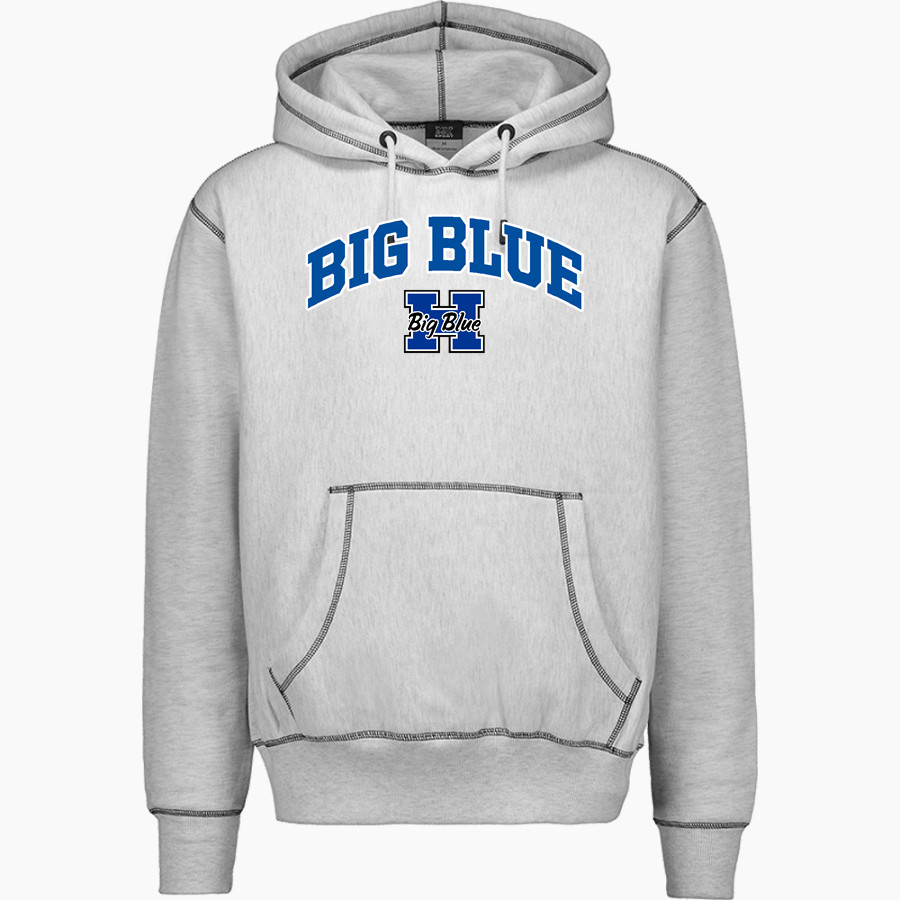 Hamilton Big Blue <span class="pdp-name-mascot">Hamilton Bull Dogs</span> MV Sport Men's Pro-Weave Contrast Stitch Hoodie