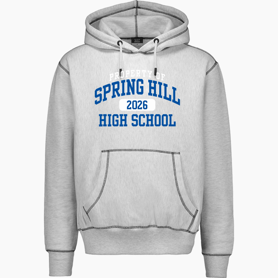 Spring Hill Panthers <span class="pdp-name-mascot">Spring Hill Panthers</span> MV Sport Men's Pro-Weave Contrast Stitch Hoodie