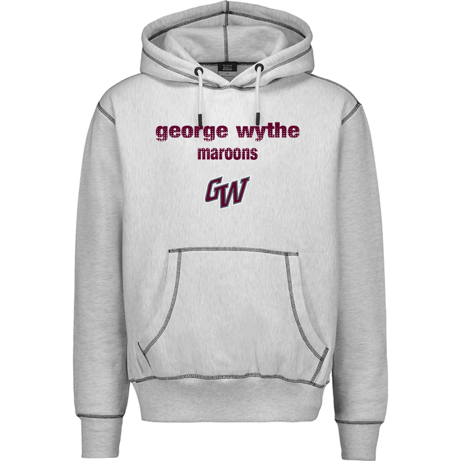 GEORGE WYTHE HIGH SCHOOL MAROONS <span class="pdp-name-mascot">GEORGE WYTHE MAROONS</span> MV Sport Men's Pro-Weave Contrast Stitch Hoodie