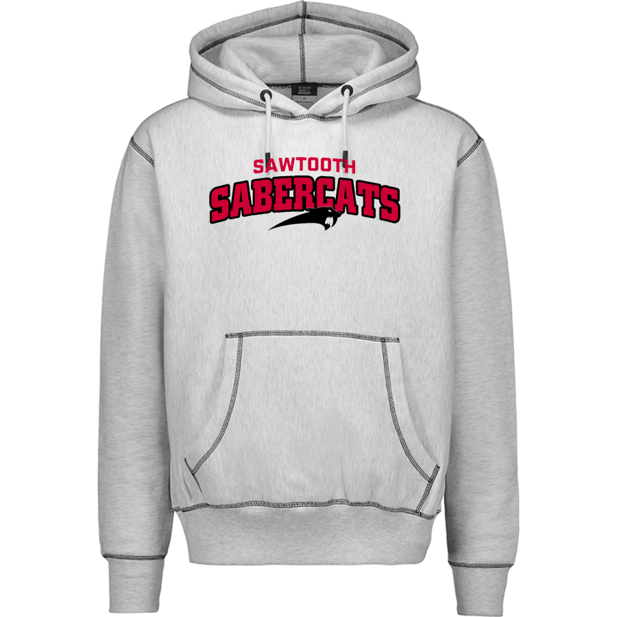 Sawtooth Sabercats <span class="pdp-name-mascot">Sawtooth Sabercats</span> MV Sport Men's Pro-Weave Contrast Stitch Hoodie