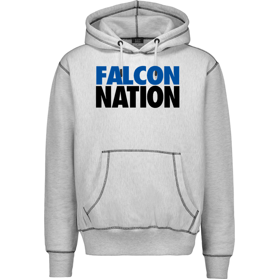 Florence Falcons <span class="pdp-name-mascot">Florence Falcons</span> MV Sport Men's Pro-Weave Contrast Stitch Hoodie