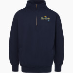 Warren Blue Devils <span class="pdp-name-mascot">Warren Blue Devils</span> MV Sport Men's Fundamental Fleece 1/4 Zip Front Thumbnail