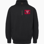 WOODROW WILSON Wildcats Online Store <span class="pdp-name-mascot">WOODROW WILSON WILDCATS</span> MV Sport Men's Fundamental Fleece 1/4 Zip Front Thumbnail
