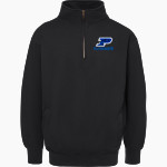 Plattsmouth High School Blue Devils <span class="pdp-name-mascot">Plattsmouth High School Blue Devils</span> MV Sport Men's Fundamental Fleece 1/4 Zip Front Thumbnail
