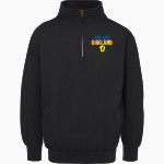 OAKLAND HIGH SCHOOL OAKERS <span class="pdp-name-mascot">OAKLAND OAKERS</span> MV Sport Men's Fundamental Fleece 1/4 Zip Front Thumbnail