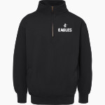 Jupiter Christian Eagles <span class="pdp-name-mascot">Jupiter Eagles</span> MV Sport Men's Fundamental Fleece 1/4 Zip Front Thumbnail