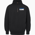 Carbondale Rams <span class="pdp-name-mascot">Carbondale Rams</span> MV Sport Men's Fundamental Fleece 1/4 Zip Front Thumbnail