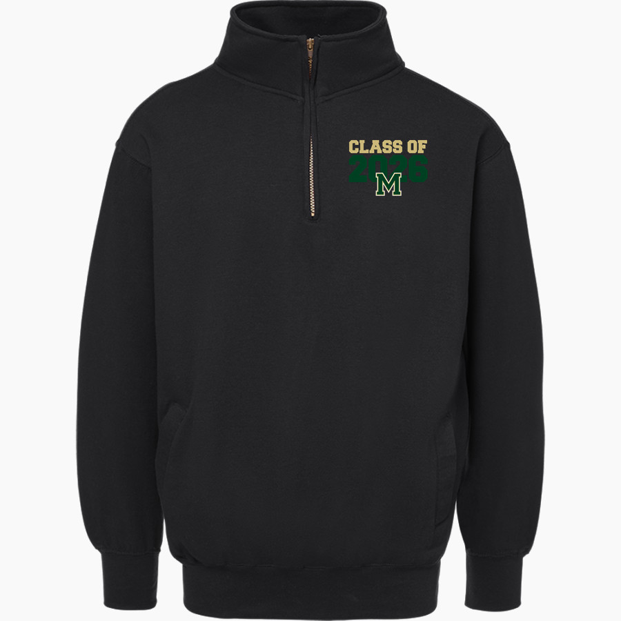 BISHOP MCNAMARA HIGH SCHOOL FIGHTIN' IRISH <span class="pdp-name-mascot">BISHOP MCNAMARA FIGHTIN IRISH</span> MV Sport Men's Fundamental Fleece 1/4 Zip