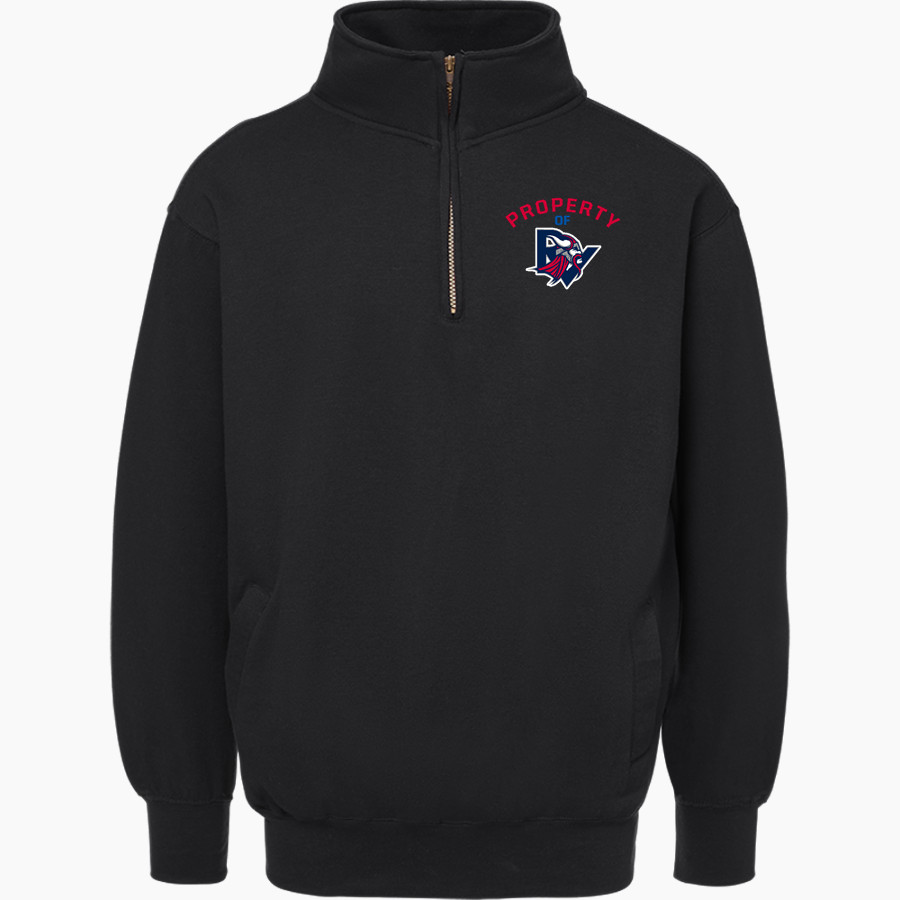 RIVERSIDE HIGH SCHOOL VIKINGS MV Sport Men's Fundamental Fleece 1/4 Zip