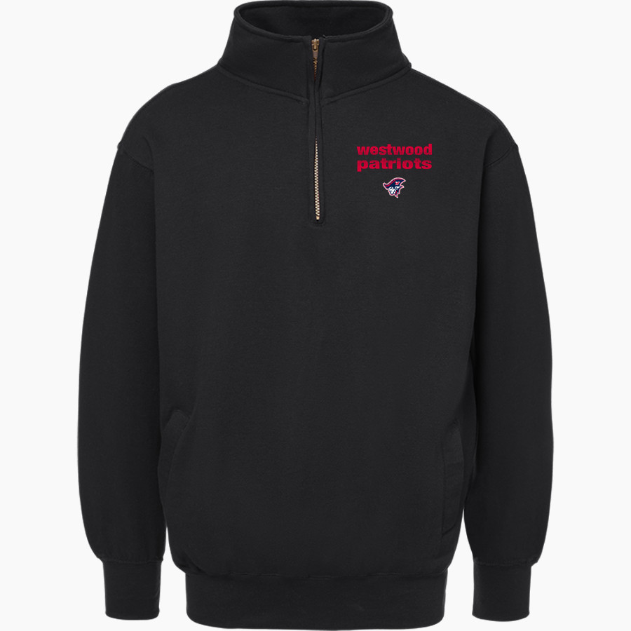 WESTWOOD HIGH SCHOOL PATRIOTS <span class="pdp-name-mascot">WESTWOOD PATRIOTS</span> MV Sport Men's Fundamental Fleece 1/4 Zip