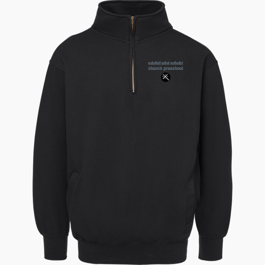 Wakefield United Methodist Church Preschool <span class="pdp-name-mascot">Wakefield United Methodist Church Pre </span> MV Sport Men's Fundamental Fleece 1/4 Zip
