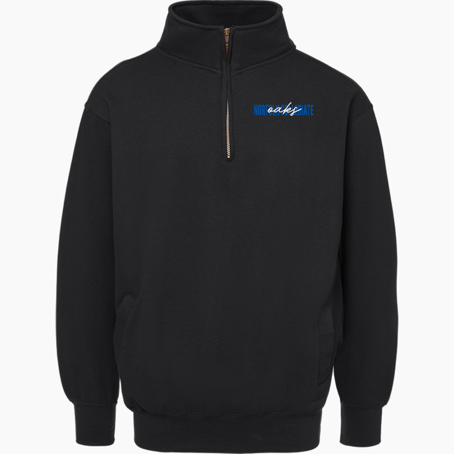 Norfolk Collegiate Oaks <span class="pdp-name-mascot">Norfolk Collegiate Oaks</span> MV Sport Men's Fundamental Fleece 1/4 Zip