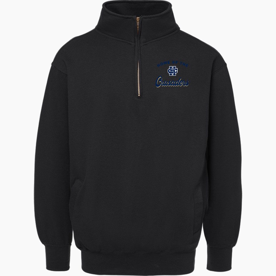 Bishop Heelan Crusaders <span class="pdp-name-mascot">Bishop HC</span> MV Sport Men's Fundamental Fleece 1/4 Zip