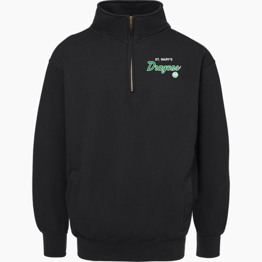 St. Mary's Dragons MV Sport Men's Fundamental Fleece 1/4 Zip