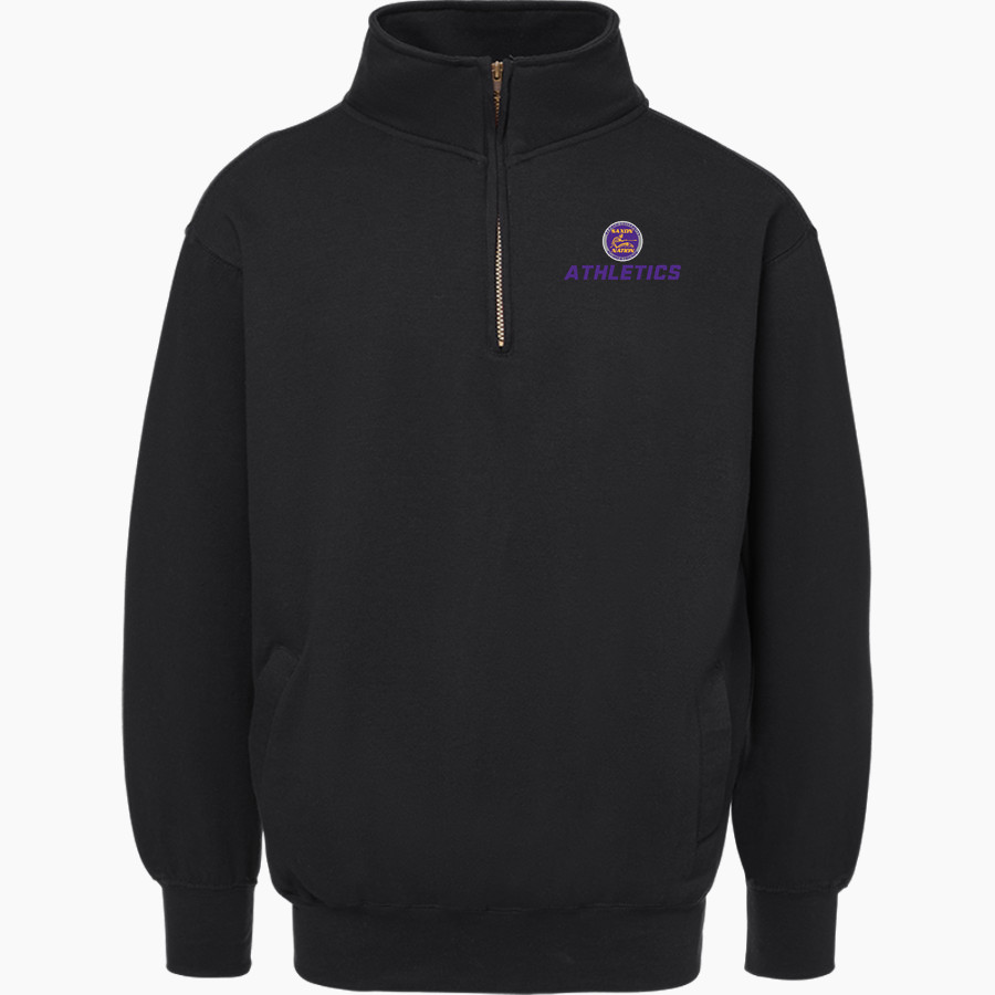 Alfred University Saxons <span class="pdp-name-mascot">Alfred University Saxons</span> MV Sport Men's Fundamental Fleece 1/4 Zip