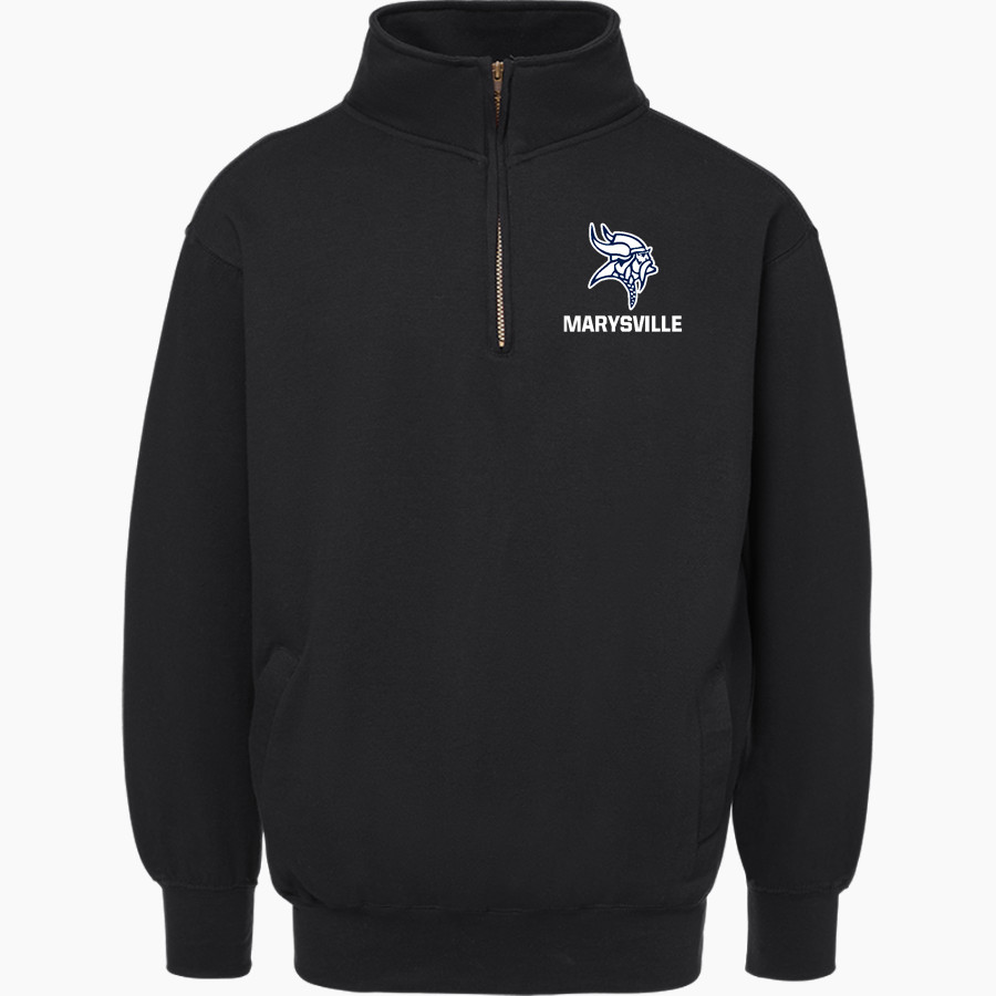 MARYSVILLE HIGH SCHOOL VIKINGS <span class="pdp-name-mascot">MARYSVILLE VIKINGS</span> MV Sport Men's Fundamental Fleece 1/4 Zip