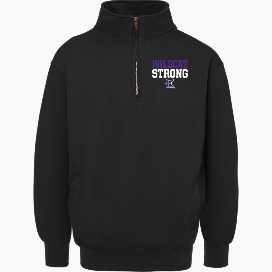 ELGIN HIGH SCHOOL WILDCATS <span class="pdp-name-mascot">ELGIN WILDCATS</span> MV Sport Men's Fundamental Fleece 1/4 Zip