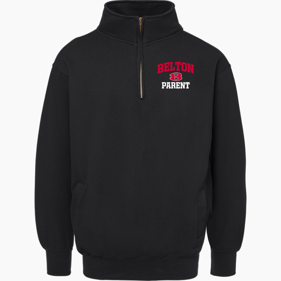 BELTON HIGH SCHOOL TIGERS <span class="pdp-name-mascot">BELTON TIGERS</span> MV Sport Men's Fundamental Fleece 1/4 Zip