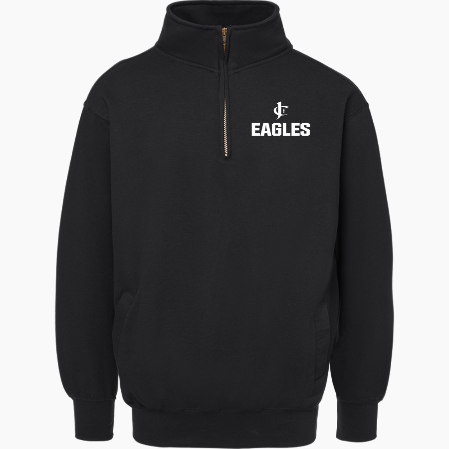 Jupiter Christian Eagles <span class="pdp-name-mascot">Jupiter Eagles</span> MV Sport Men's Fundamental Fleece 1/4 Zip