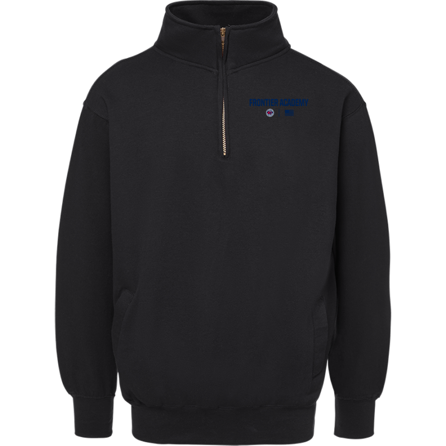 Frontier Academy Wolverines <span class="pdp-name-mascot">Frontier Academy Wolverines</span> MV Sport Men's Fundamental Fleece 1/4 Zip