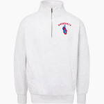SAINT JOSEPH HIGH SCHOOL SPARTANS official sideline MV Sport Men's Fundamental Fleece 1/4 Zip Front Thumbnail