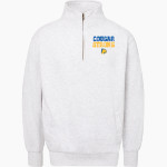 CULBRETH Cougars <span class="pdp-name-mascot">GREY CULBRETH MIDDLE SCHOOL Cougars</span> MV Sport Men's Fundamental Fleece 1/4 Zip Front Thumbnail