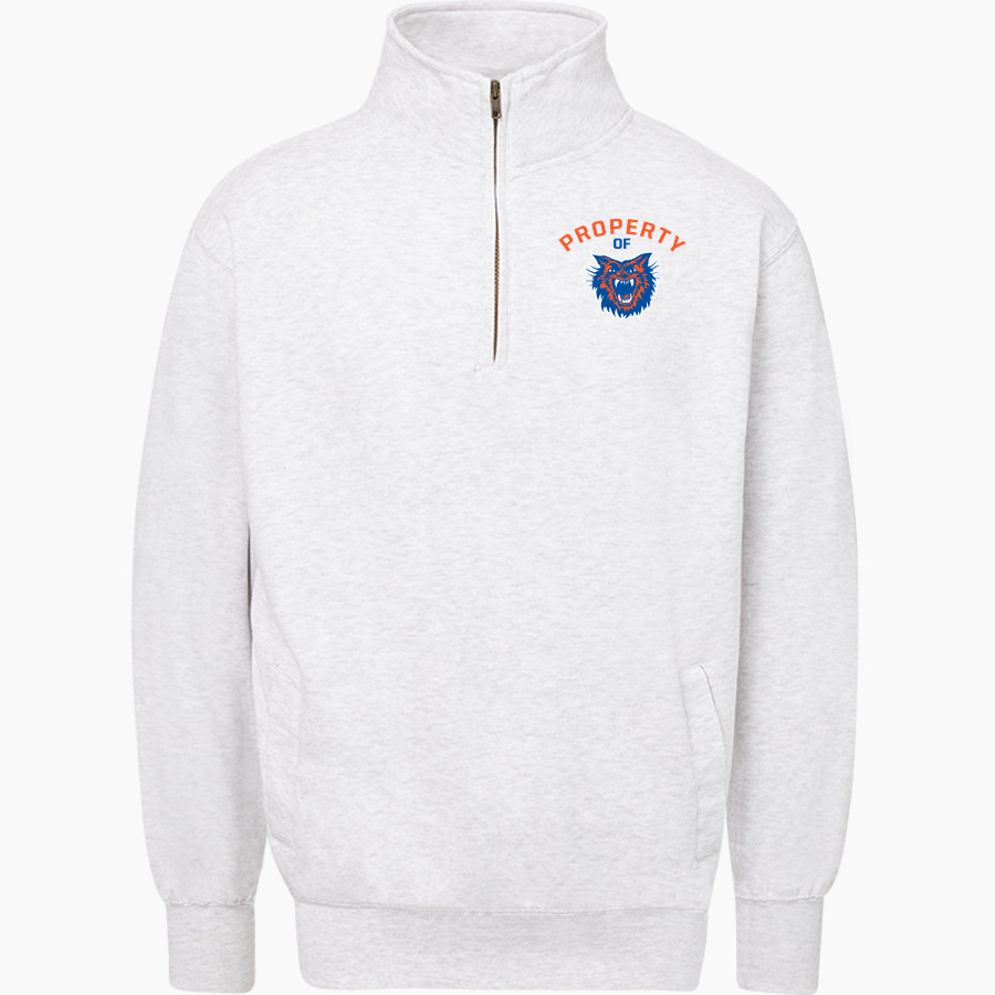 CHRISTOPHER HIGH SCHOOL BEARCATS <span class="pdp-name-mascot">CHRISTOPHER BEARCATS</span> MV Sport Men's Fundamental Fleece 1/4 Zip