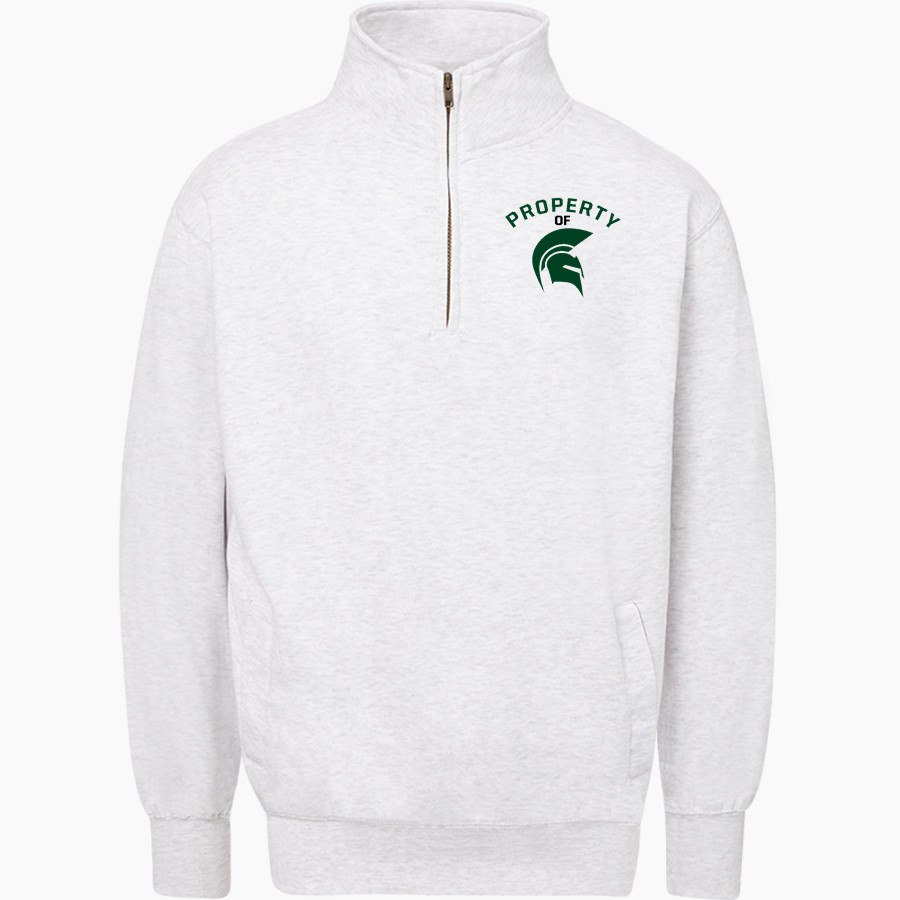 SCHURR HIGH SCHOOL SPARTANS MV Sport Men's Fundamental Fleece 1/4 Zip