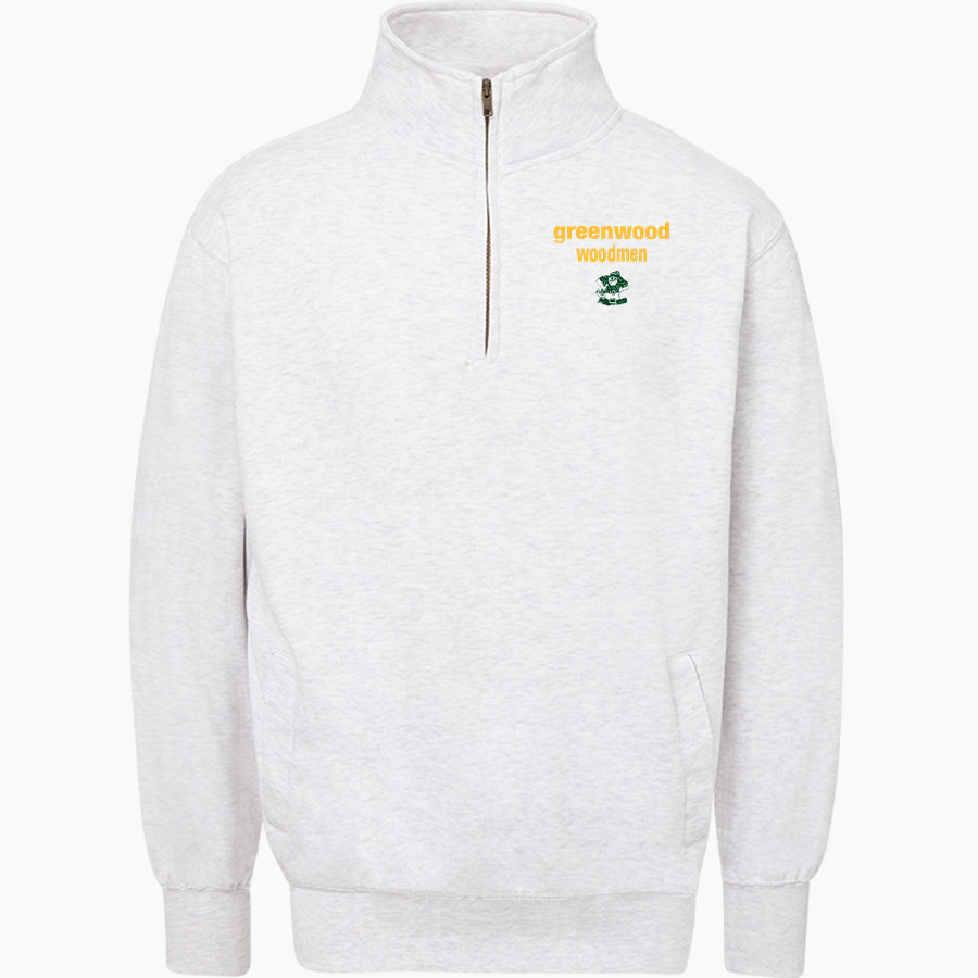 GREENWOOD COMMUNITY HIGH SCHOOL WOODMEN <span class="pdp-name-mascot">GREENWOOD WOODMEN</span> MV Sport Men's Fundamental Fleece 1/4 Zip
