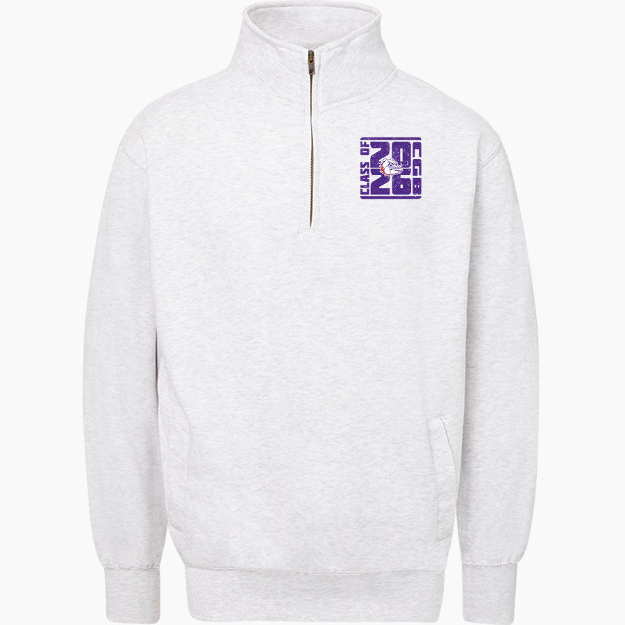 BEMENT MIDDLE SCHOOL BULLDOGS <span class="pdp-name-mascot">BEMENT BULLDOGS</span> MV Sport Men's Fundamental Fleece 1/4 Zip