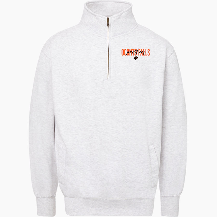 OCONTO FALLS HIGH SCHOOL PANTHERS <span class="pdp-name-mascot">OCONTO FALLS PANTHERS</span> MV Sport Men's Fundamental Fleece 1/4 Zip