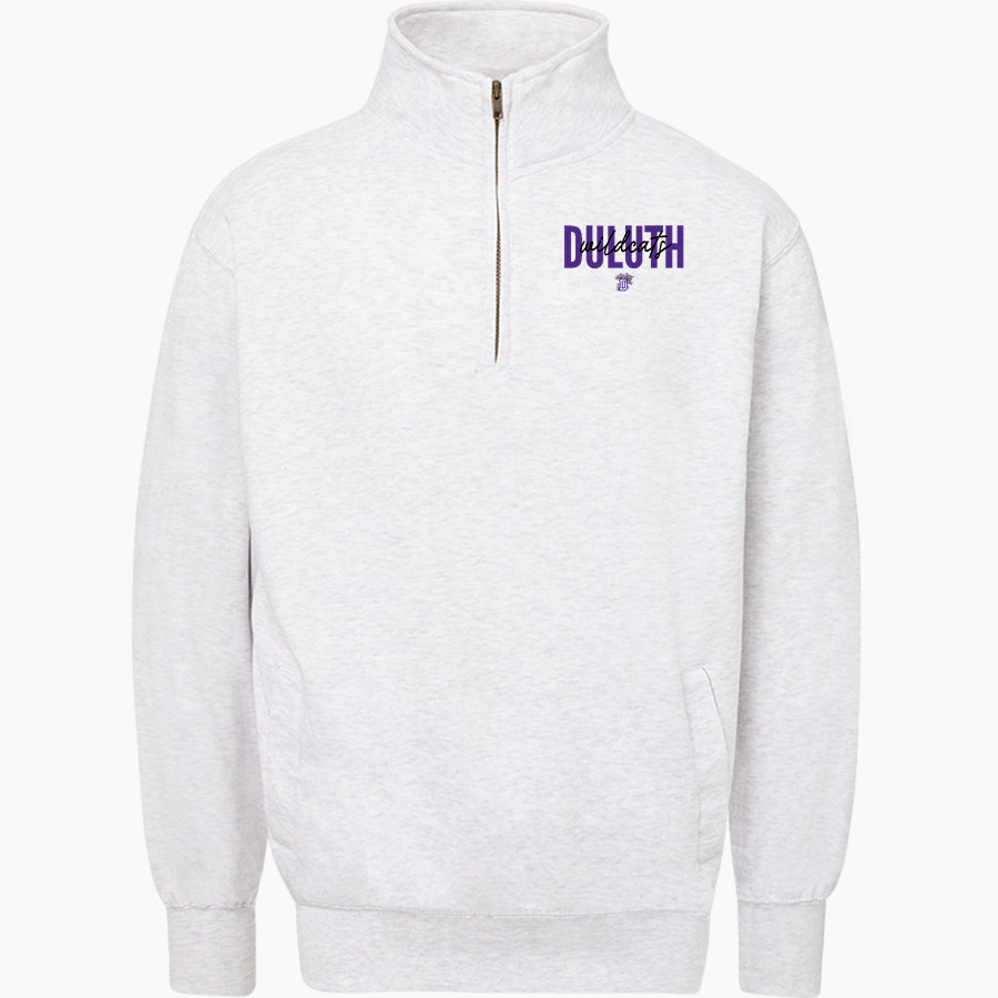 DULUTH HIGH SCHOOL WILDCATS <span class="pdp-name-mascot">DULUTH WILDCATS</span> MV Sport Men's Fundamental Fleece 1/4 Zip