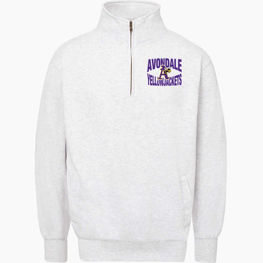 AVONDALE HIGH SCHOOL YELLOWJACKETS <span class="pdp-name-mascot">AVONDALE YELLOWJACKETS</span> MV Sport Men's Fundamental Fleece 1/4 Zip