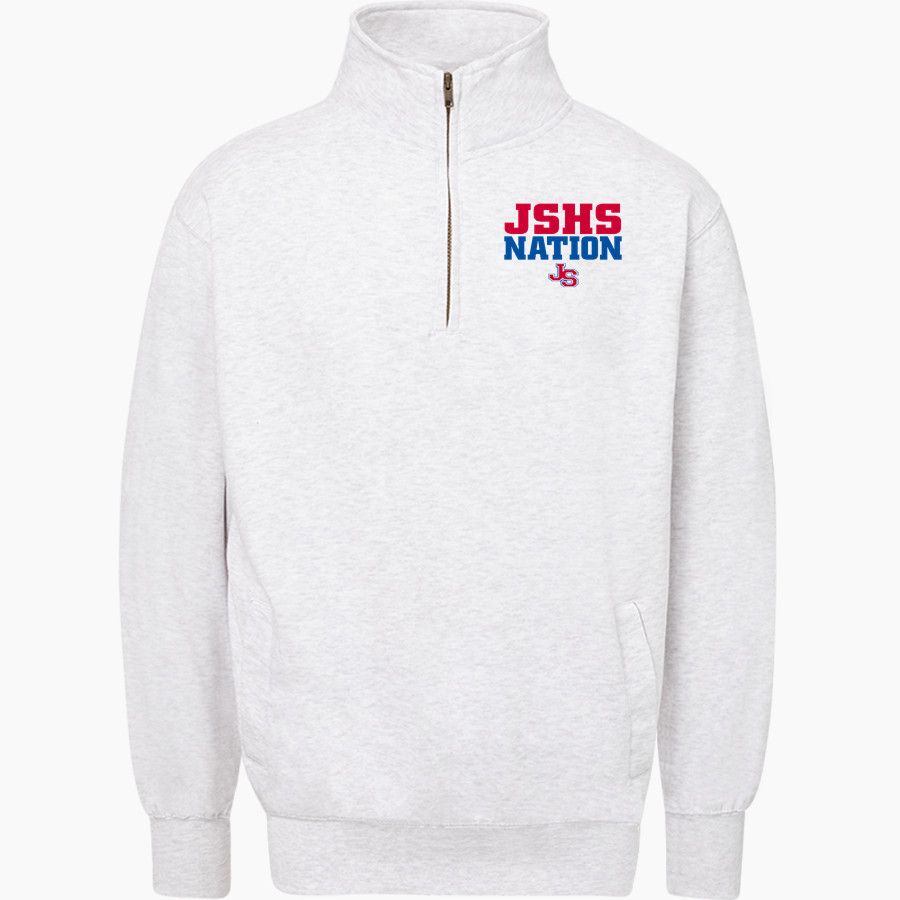 John Swett High School Online Apparel Store <span class="pdp-name-mascot">John Swett Warriors</span> MV Sport Men's Fundamental Fleece 1/4 Zip