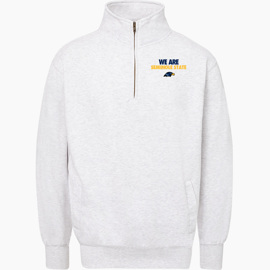 Seminole State College Raiders <span class="pdp-name-mascot">Seminole State Raiders</span> MV Sport Men's Fundamental Fleece 1/4 Zip