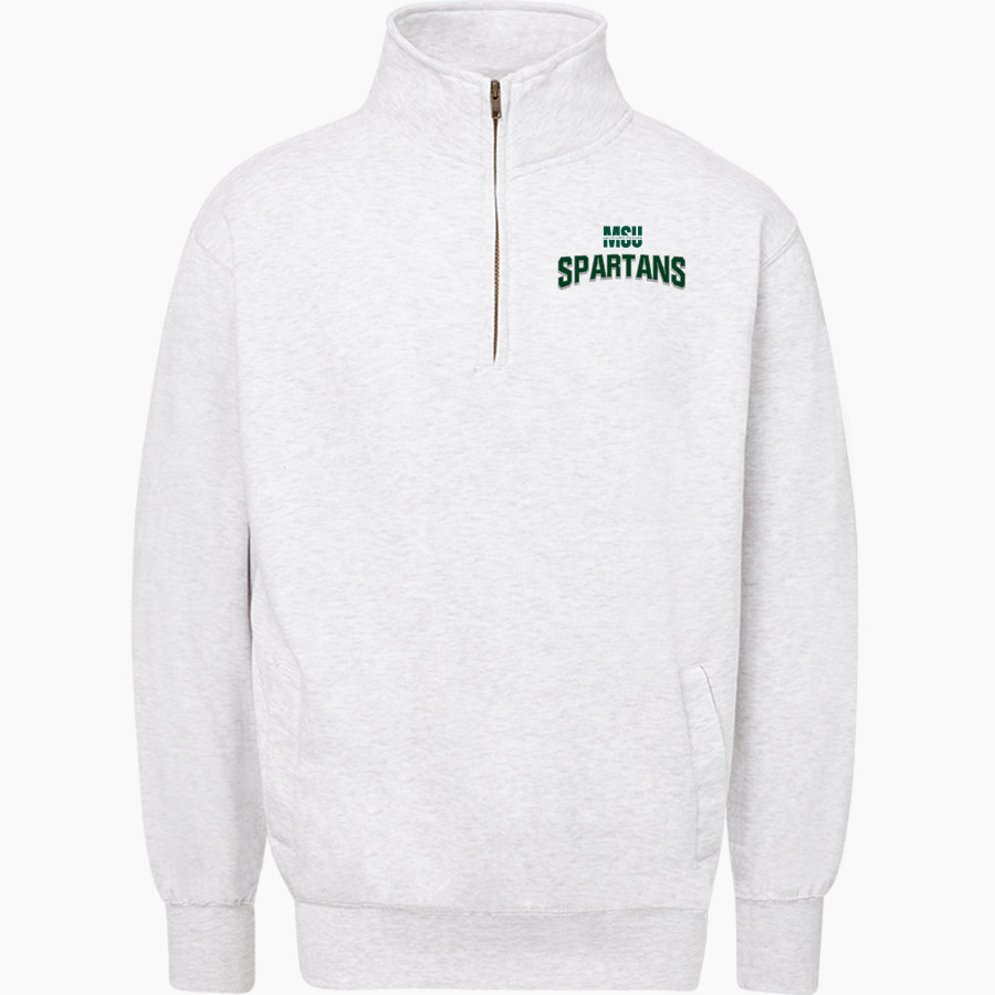 Michigan State University Spartans <span class="pdp-name-mascot">Michigan State University Spartans</span> MV Sport Men's Fundamental Fleece 1/4 Zip