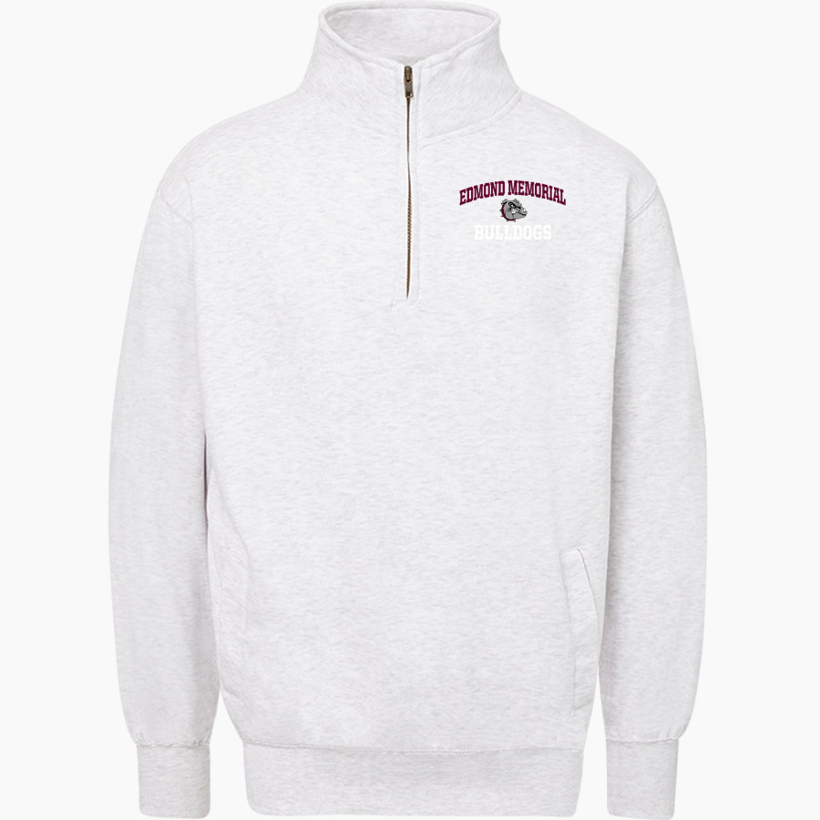 EDMOND MEMORIAL HIGH SCHOOL BULLDOGS <span class="pdp-name-mascot">EDMOND MEMORIAL BULLDOGS</span> MV Sport Men's Fundamental Fleece 1/4 Zip
